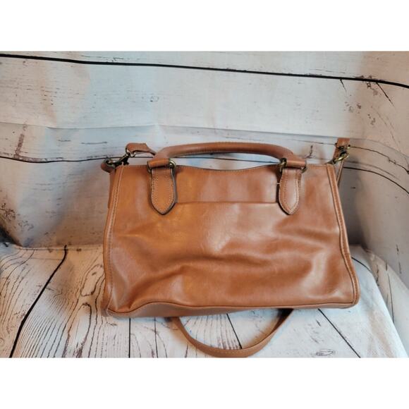Rosetti Handbag Light Brown Western theme with embossed/stamped Faux Leather - Picture 5 of 16